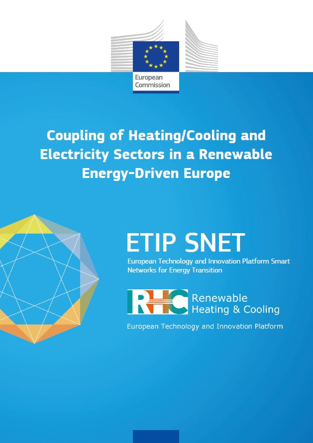 Coupling of Heating/Cooling and Electricity Sectors in a Renewable Energy-Driven Europe