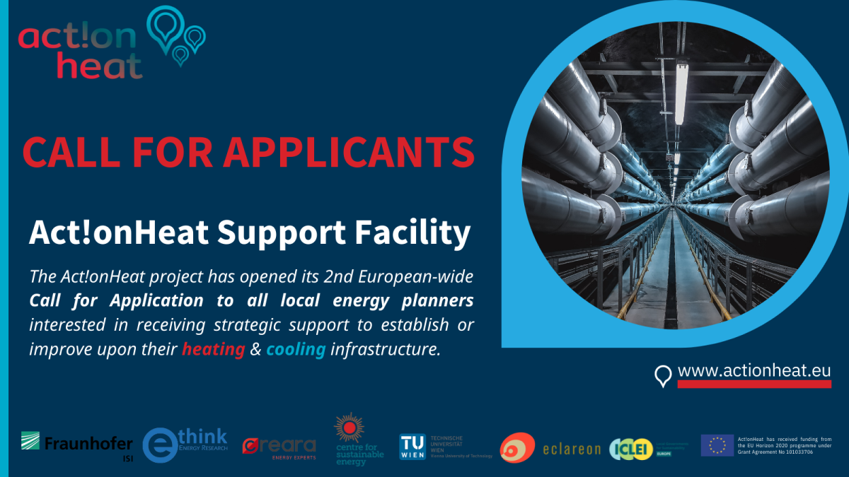 Act!onHeat Support Facility Call for Applicants