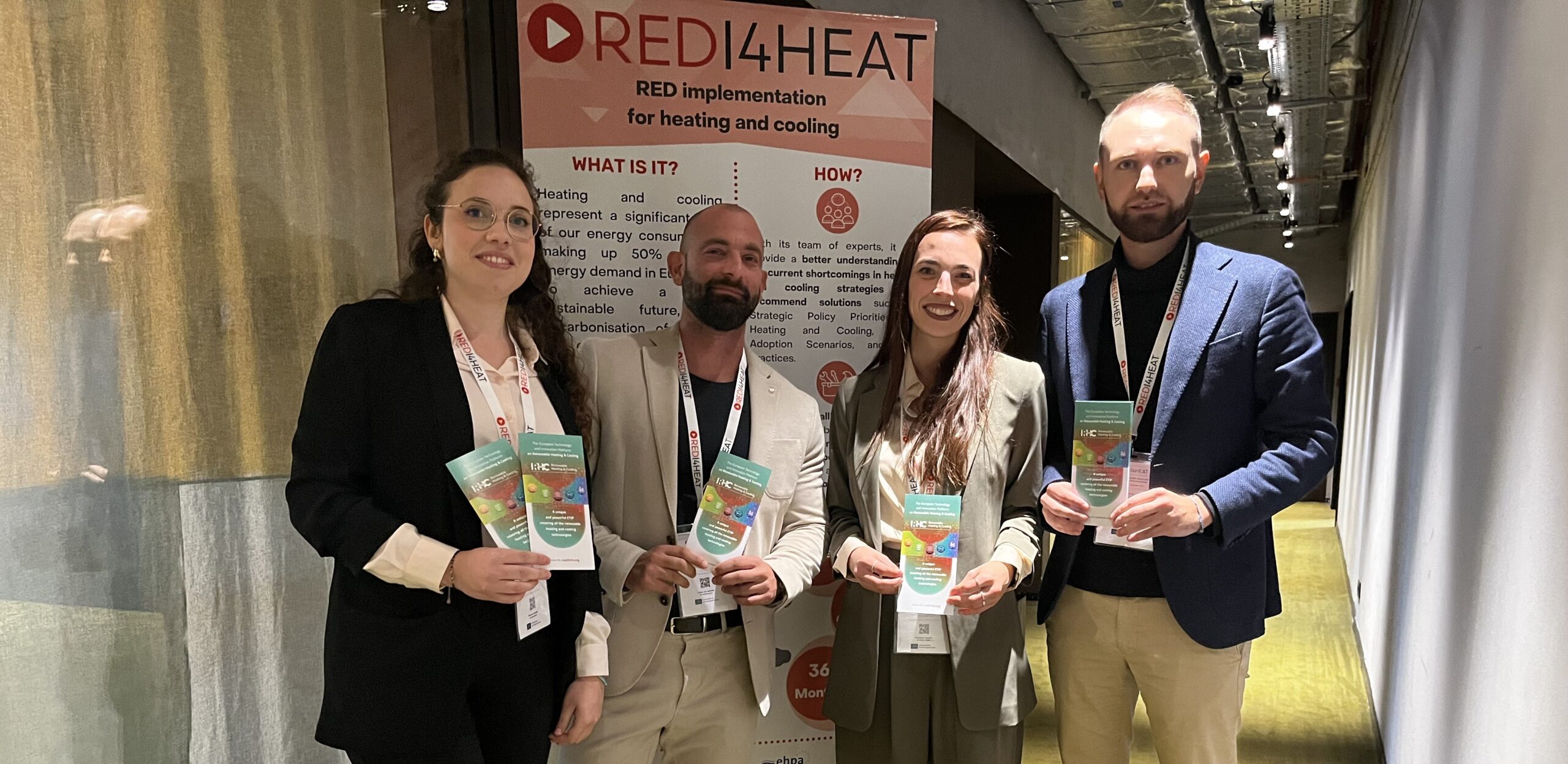 RHC-ETIP at the final event of the REDI4HEAT project